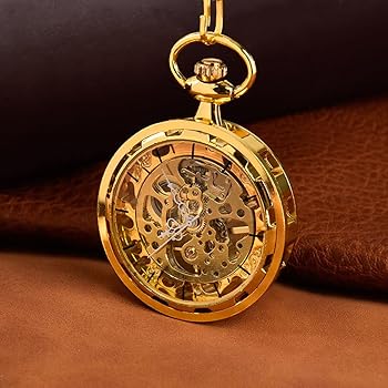 最高級品 Amazon | VIGOROSO メンズ クラシック スチームパンク 懐中時計